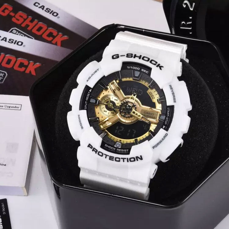 แท้ 100% นาฬิกาแท้ 100% นาฬิกา G SH OCK GA-110GB-1ADR กล่องใบครบทุกอย่างประหนึ่งซื้อจากห้าง พร้อมรับประกัน 1 ปี CMG
