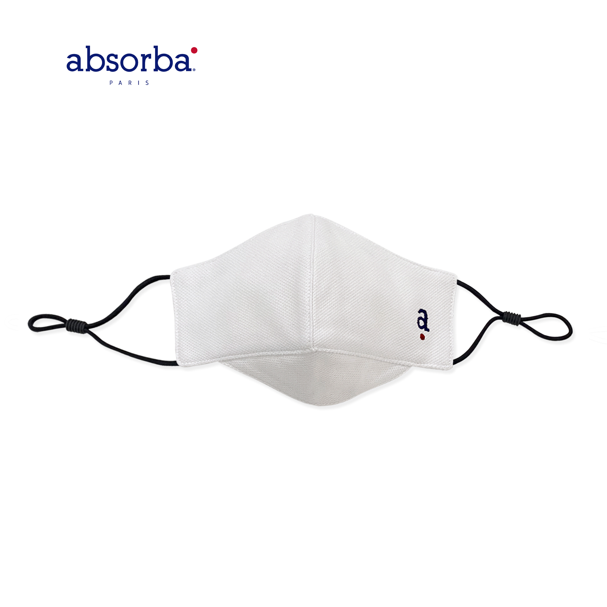 absorba(แอ็บซอร์บา)หน้ากากผ้าสำหรับผู้ใหญ่ แพ็ค 1 ชิ้น ช่วยลดการสะสมของเชื้อไวรัสไข้หวัดใหญ่ (H3N2) มีให้เลือก 3 สี - R1E0010