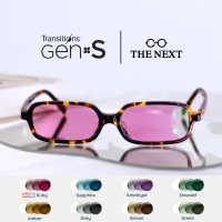 เลนส์บลูออโต้ Transition genS (อัพเกรดฟรีจาก Transition gen8 เฉพาะ มีนาคม) เลนส์ออกแดดเปลี่ยนสีและกรองแสงสีฟ้า Auto blue BY THE NEXT