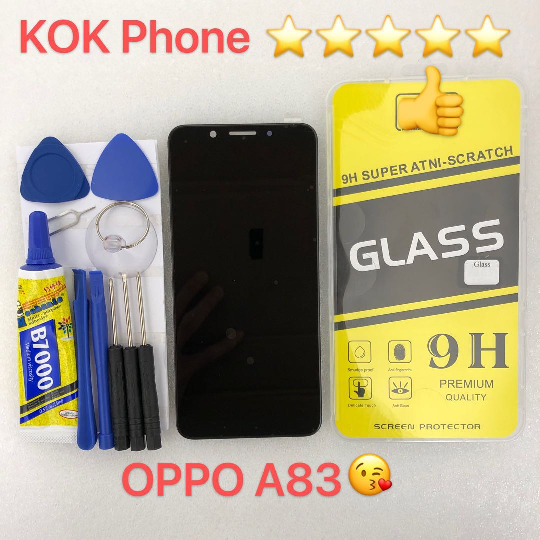 ชุดหน้าจอ Oppo A83 งานมีประกัน แถมฟิล์มพร้อมชุดไขควง