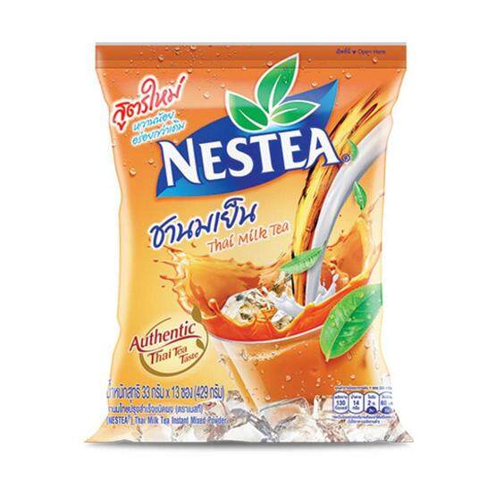 Nestea Thai Tea ชานมเย็น 33 กรัม [แพ็ค 13 ซอง]