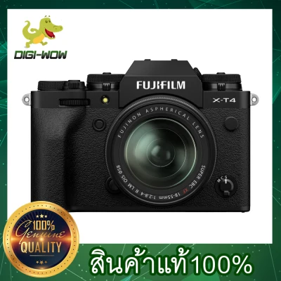 [ สินค้า Pre-Order จัดส่ง 8-14 วัน ] Fujifilm X-T4 Kit with 18-55mm (Black)