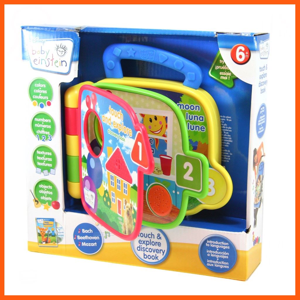 🎉🎉สินค้าขายดี🎉🎉 Baby Einstein- Touch & Explore Discovery Book ##ของใช้เด็ก เด็กเล็ก เด็กอ่อน ของเล่นเด็ก เฟอร์นิเจอร์ เด็กแรกเกิด เสื้อผ้า เด็ก เปล เป้อุ้มเด็ก คาร์ซีท รถหัดเดิน ห้องน้ำ