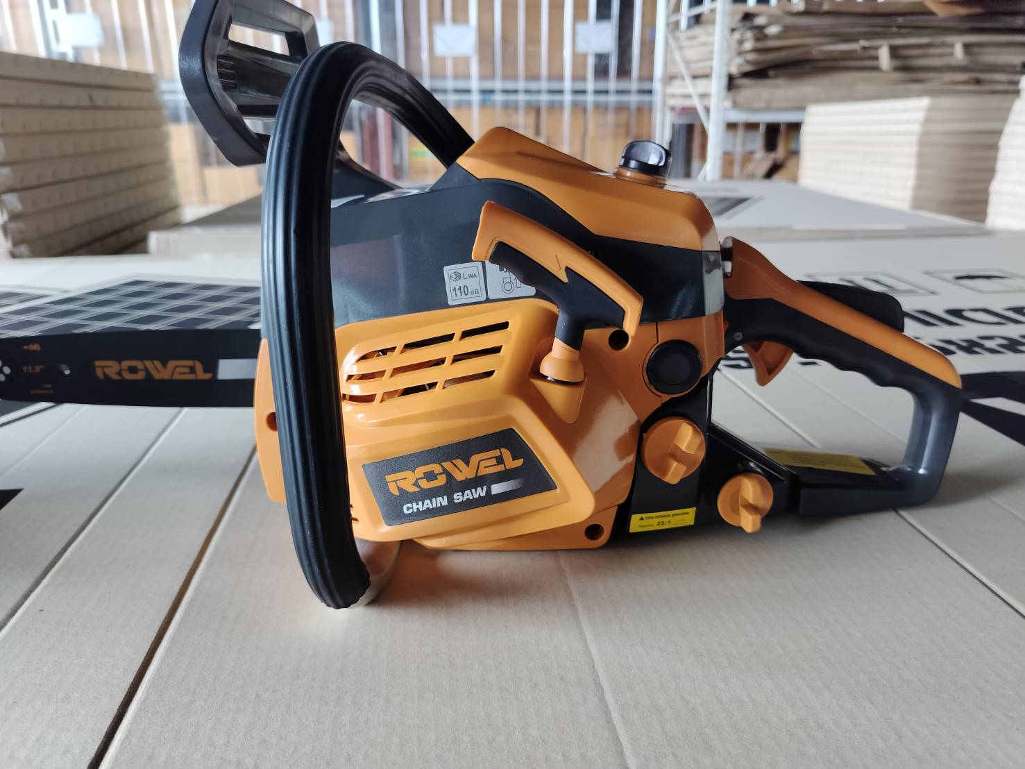 ROWEL 🇹🇭 เลื่อยยนต์ รุ่น RW-3800 ขนาด 1 1.5 นิ้ว เลื่อย โรเวลโปร โรเวล บาร์โซ่ เลื่อยโซ่ เลื่อยตัดไม้ เครื่องตัดไม้ เลื่อยไม้ ตัดไม้