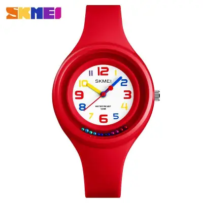 SKMEI 1386 เด็กใหม่นาฬิกาข้อมือเด็กควอร์ทซ์แฟชั่นลำลองนาฬิกา 50 M Waterproof นาฬิกา BOY GIRL นาฬิกาข้อมือผู้หญิง