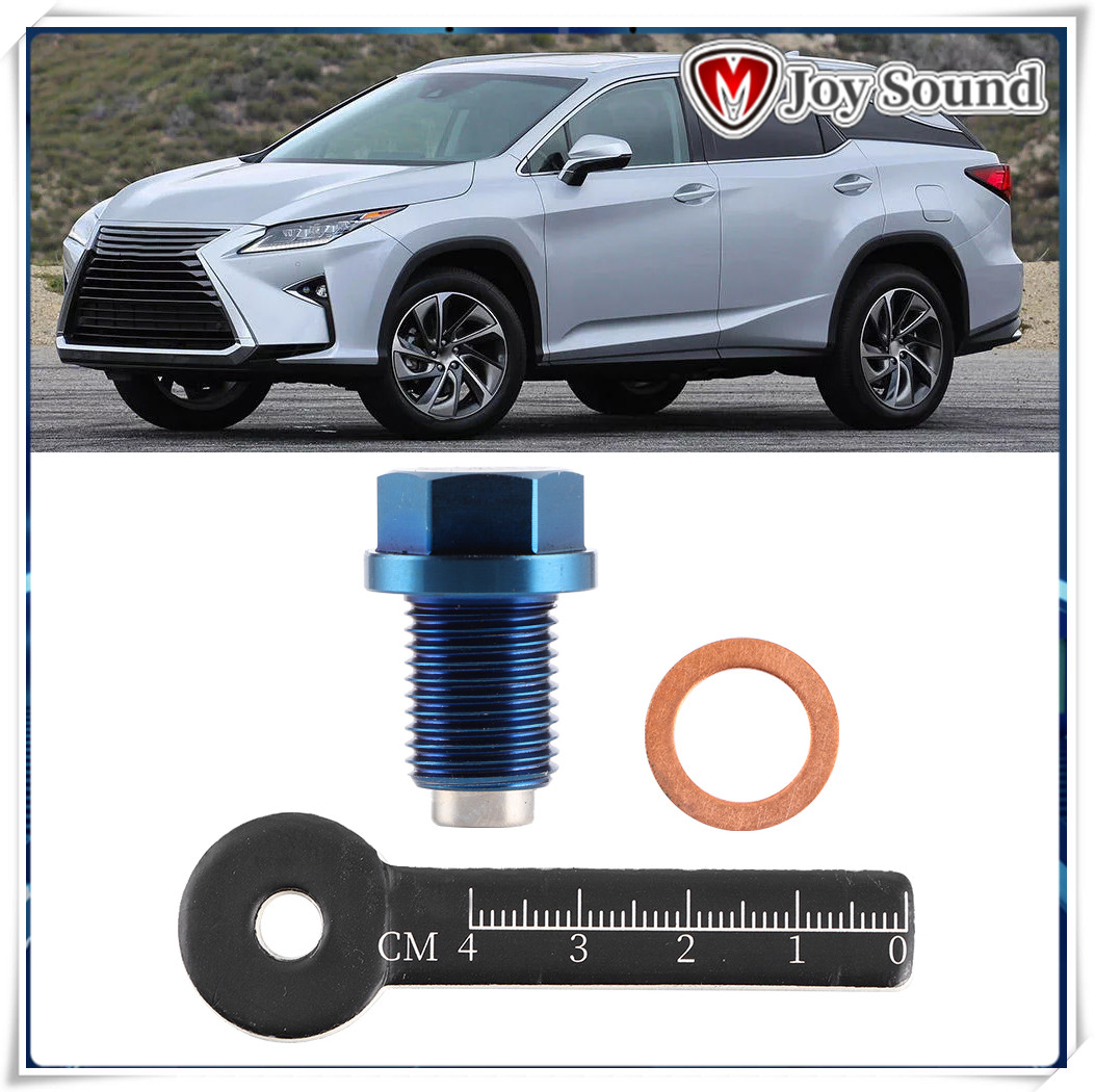 M12 Oil Sump Bolt X 1.25ท่อระบายน้ำมันปลั๊กBoltไม้บรรทัดAnodizedอลูมิเนียมเหมาะสำหรับเล็กซัส