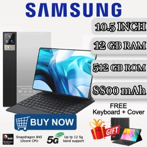 ภาพหน้าปกสินค้า5G Tablet Samsung Galaxy 10.5 Inch Tablet P20 12GB+512GB Learning Tablet for Online Classroom HD Tablet Android ซึ่งคุณอาจชอบสินค้านี้