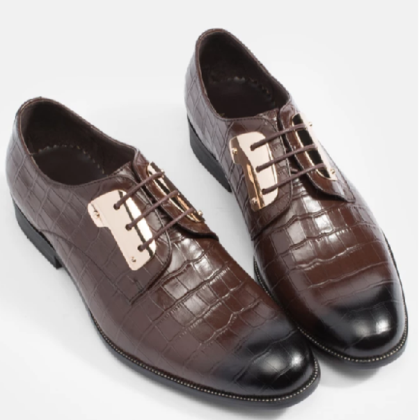 Leather Gilded-Steel GOODYEAR WELTED SHOES ราคา 5,999 บาท*ส่งฟรี