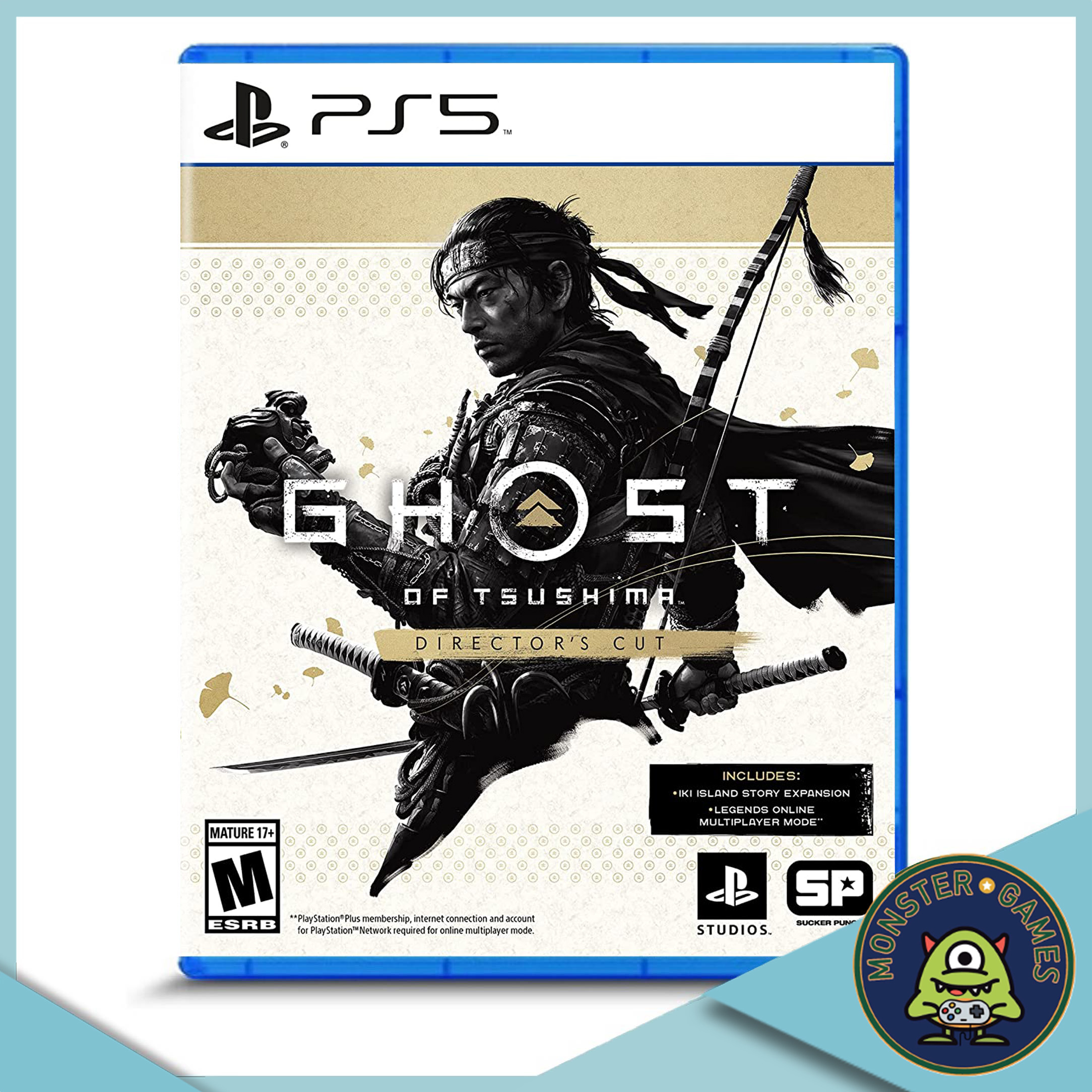 Ghost of Tsushima Director's Cut Ps5 Authentic Disc, Brand New!!! (Ghost of Tsushima Director's Cut Ps5) ราคา 1,263 บาท*ส่งฟรี