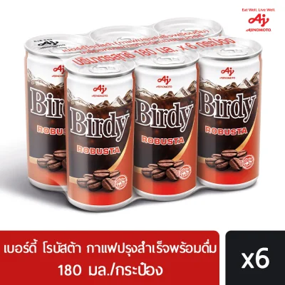 Birdy Robusta 180 ml. (6 Cans)