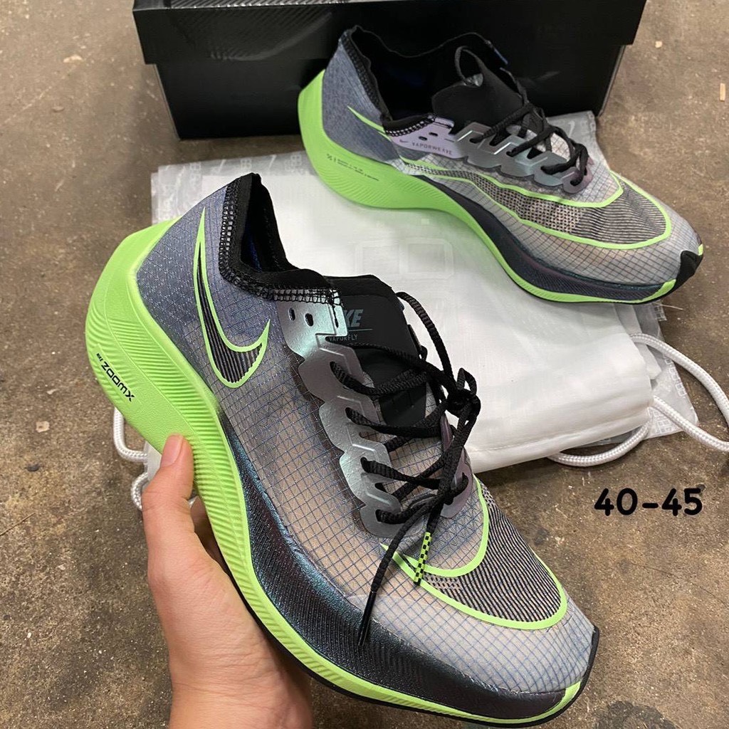 ?SALE 40% รองเท้าวิ่งNlke ZoomX Vaporfly NEXT% sz: 36-45 [กล่องดำ+ ถุงผ้า+มีใบ certificate] รองเท้าวิ่ง รองเท้าออกกำลังกาย รองเท้าวิ่งมาราธอน