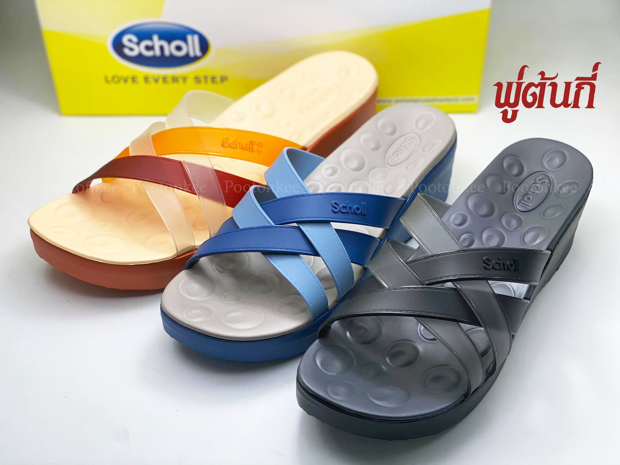 Scholl CINDY รองเท้าสกอลล์ รุ่น ซินดี้ รองเท้าสำหรับผู้หญิง ของแท้ พร้อมส่ง