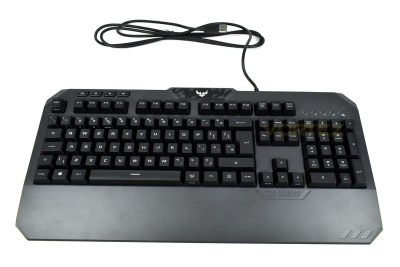 KEYBOARD ASUS TUF GAMING K5 คีย์บอร์ดเกมมิ่ง  TACTILE(Brown) / RGB / EN-TH สินค้าประกัน 2 ปี