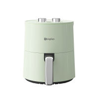 Simplus หม้อทอดไร้น้ำมัน 4L เหมาะสำหรับ 3-6 ท่าน ลมร้อน 360°C เคลือบไม่ติดปลอดภัย ปรับอุณหภูมิได้ในช่วง 80-200°C 6 เมนูอัตโนมัติ ตะแกรงกรองไขมัน ปลอดภัยทุกการใช้งาน Air fryer KQZG007