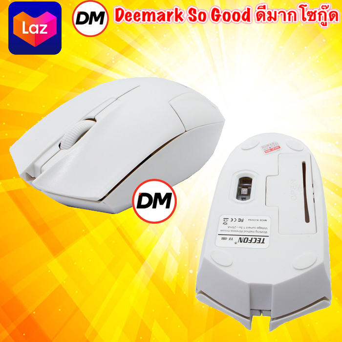 ?ส่งเร็ว?ร้านDMแท้ๆ Tecfon  Mouse Wireless TF-181 TF-191 2.4Ghz เมาส์ไร้สาย เม้าส์ Computer PC / Notebook Tecfon by Oker