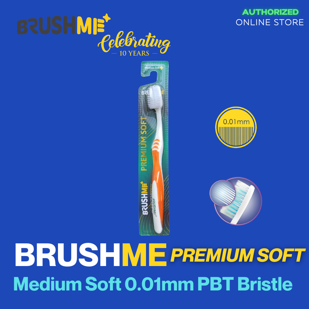 แปรงสีฟันบลัชมี รุ่น Premium Soft ขนแปรงนุ่ม (แปรงสีฟัน,แปรงสีฟันขนนุ่ม,Brushme,Toothbrush)