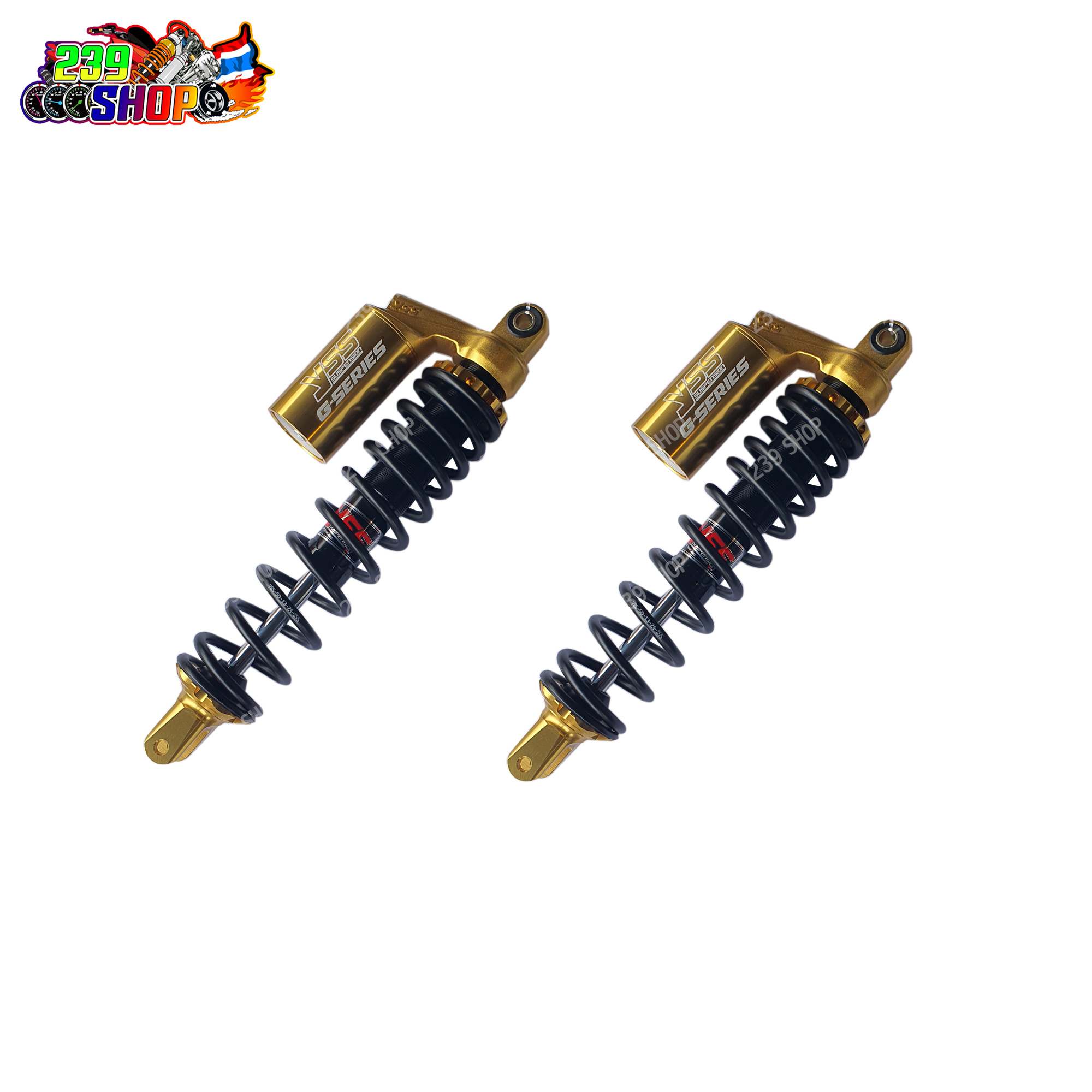 โช็คหลัง YSS แท้ X-MAX 300 ปี2017 ขึ้นไป สปริงดำ กระปุกบรอซ์ทอง TC302-350T-08 โช๊คหลังแต่ง โช๊คหลัง 239 SHOP ราคา 4,950 บาท*ส่งฟรี
