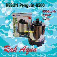 RESUN Penguin-8500 ปั๊มน้ำแบบจุ่ม สแตนเลสแท้ 8500 L/H 230w