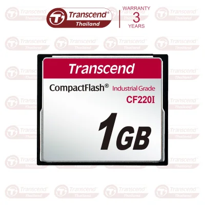CompactFlash Card 1GB :CF Industrial Card: Transcend -Three-year Limited Warranty