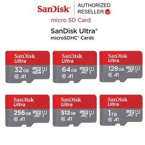 ภาพหน้าปกสินค้าSanDisk Ultra microSDHC, SQUA4 32GB/64/128/256/512/1T C10 A1,Speed 150MB/s* - (SDSQUAB) แซนดิสก์ เมมโมรี่การ์ด ไมโครเอสดี การ์ด MicroSD Card TF Card  SmartPhone โทรศัพท์ มือถือ แท๊บเล็ต ป ที่เกี่ยวข้อง