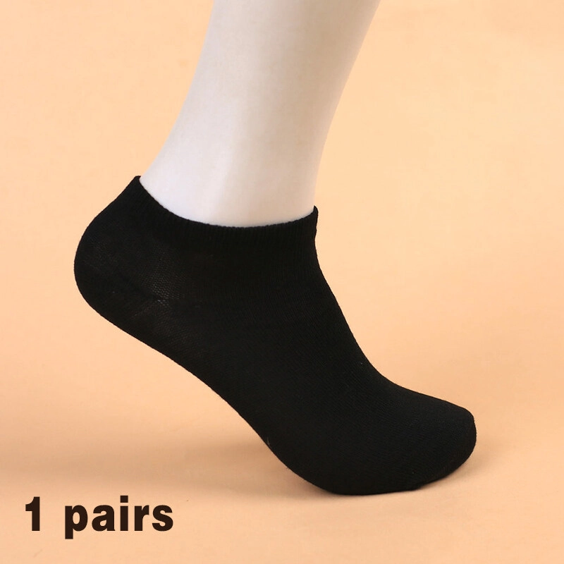 ภาพหน้าปกสินค้า(Unisex) short socks 3สี ถุงเท้าข้อสั้น ถุงเท้าสีพื้น สีสุภาพ เนื้อผ้านุ่มUnisex socks36-45ใส่ได้ จากร้าน HALA MALL บน Lazada