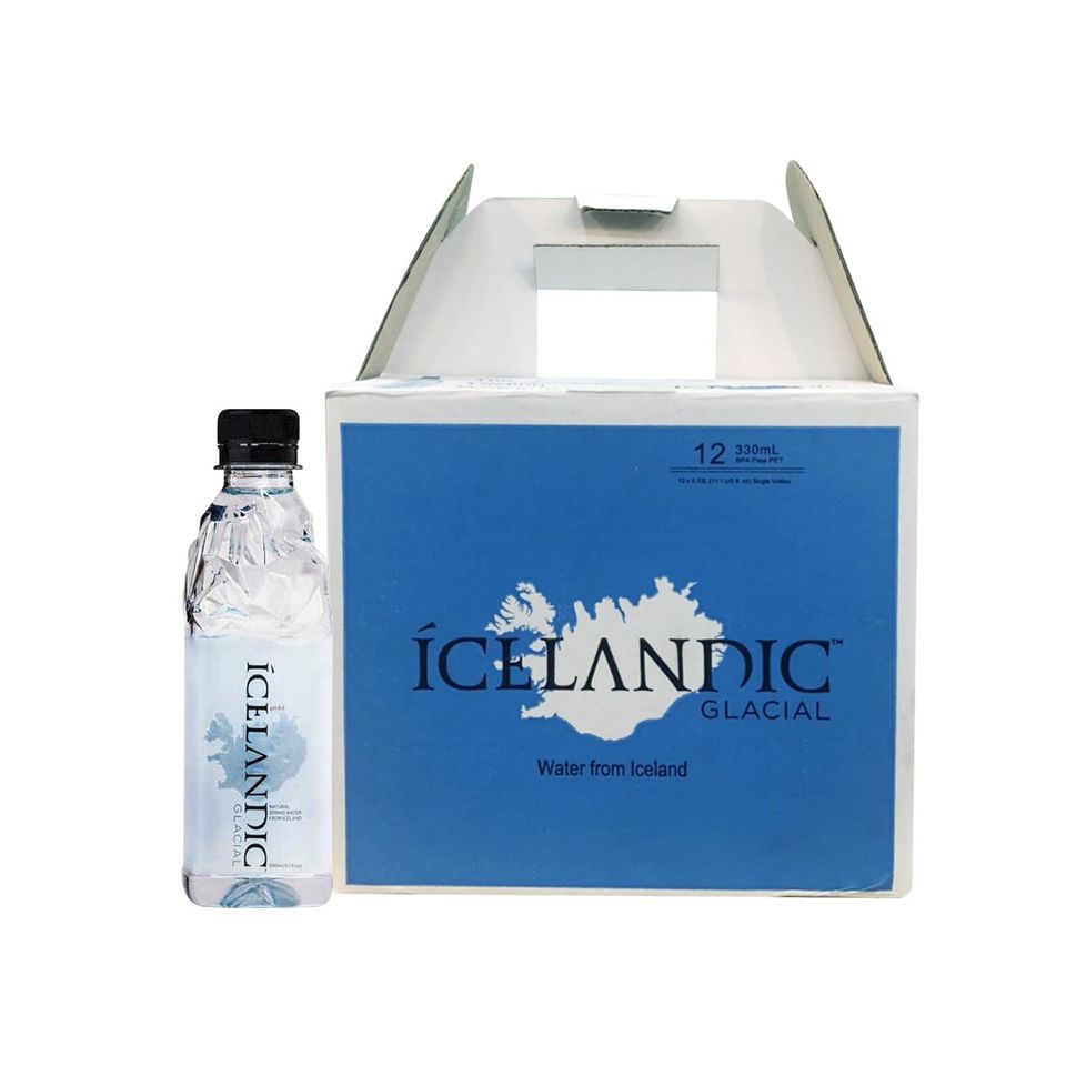 Icelandic Glacial น้ำแร่ธรรมชาติไอซ์แลนดิก เกลเซียล Natural Spring Alkaline Mineral Water (12x330ml)