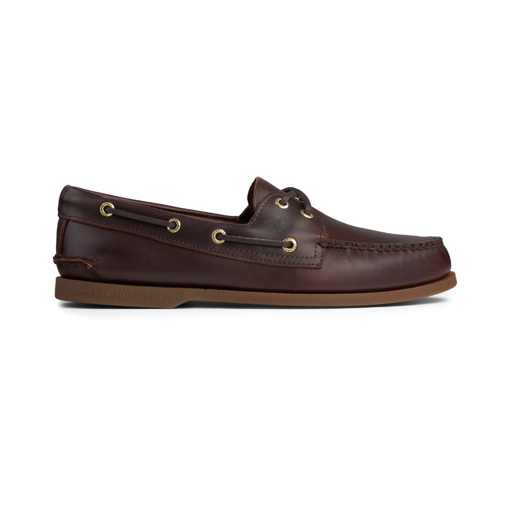 SPERRY 195214 A O 2Eye Amaretto รองเท้าโบ้ทชูส์ ผู้ชาย สีน้ำตาลเข้ม