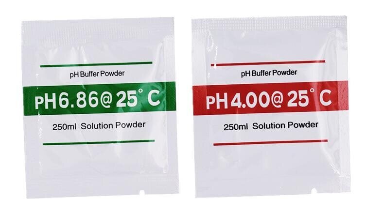 ชุดบัฟเฟอร์ผง สำหรับเครื่องวัดค่าPH 1 Set PH Buffer Powder PH Calibration Solution