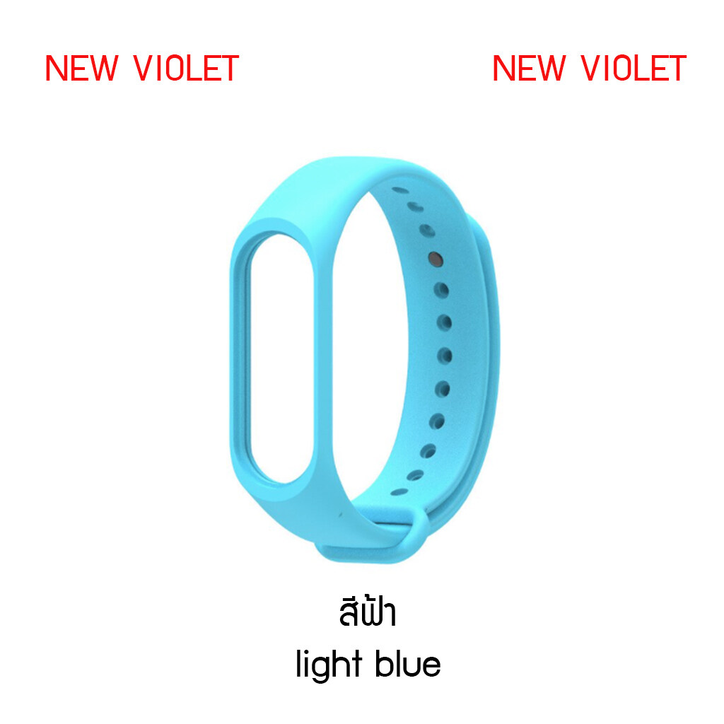 สาย สายเปลี่ยน สายรัดข้อมือ Wristband Strap for Xiaomi Mi Band 4 สายสำหรับเปลี่ยน Xiaomi Mi Band 4