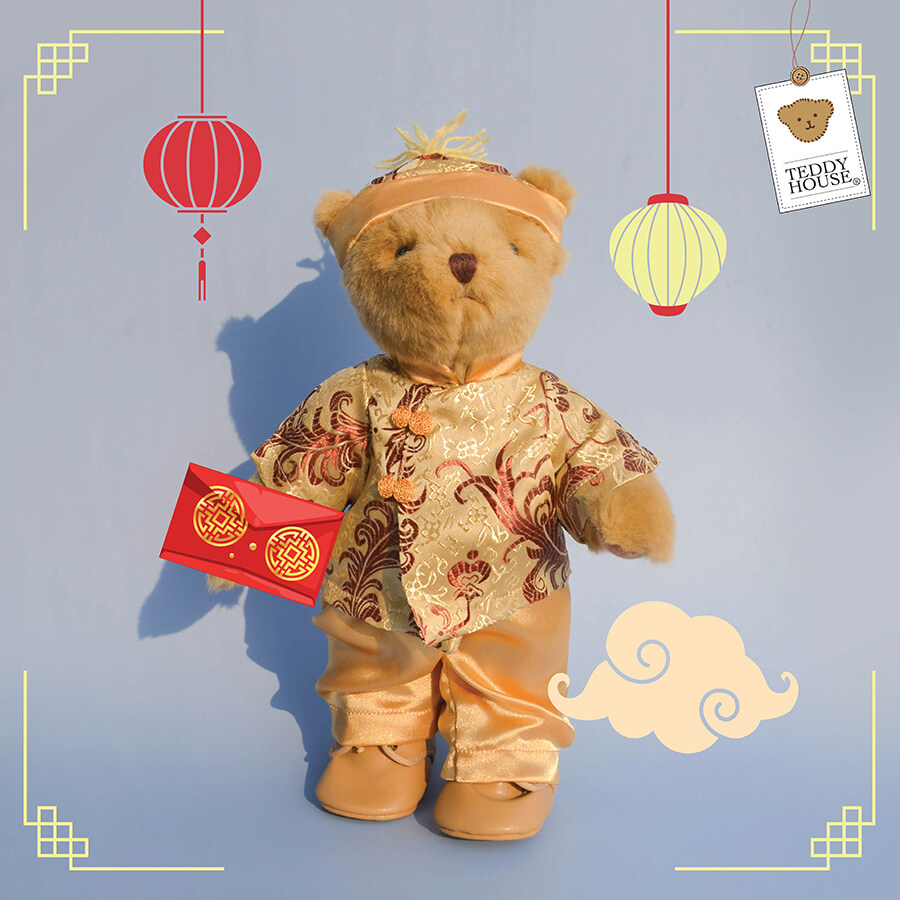 Teddy House : ชุดเสื้อผ้า Chinese 12"