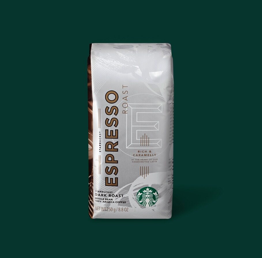 เมล็ดกาแฟ Starbucks Espresso Roast (คั่วเข้ม)