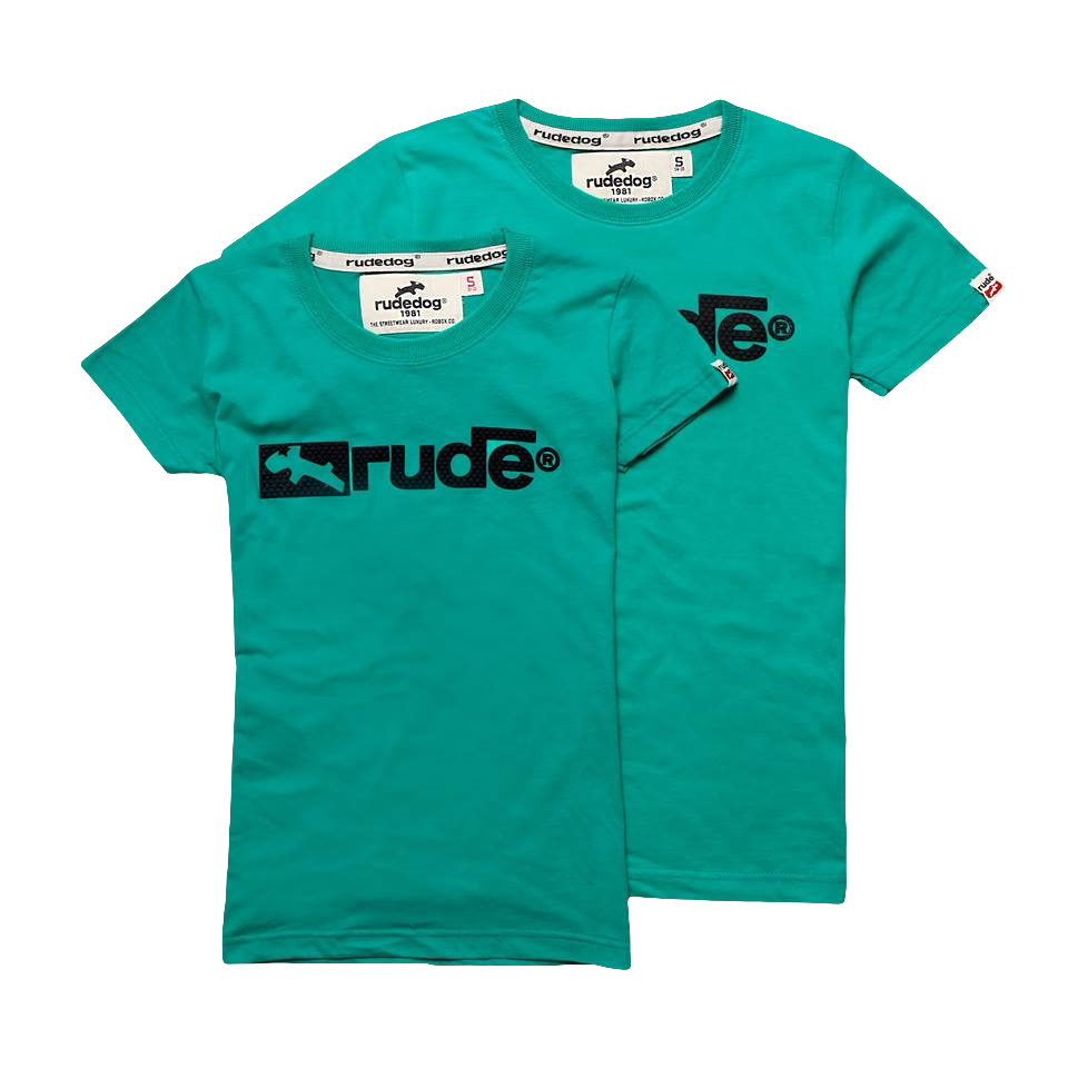 rudedog T-shirt เสื้อยืด รุ่น Box2017 (ผู้ชาย) แฟชั่น คอกลม ลายสกรีน ผ้าฝ้าย cotton ฟอกนุ่ม ไซส์ S M L XL