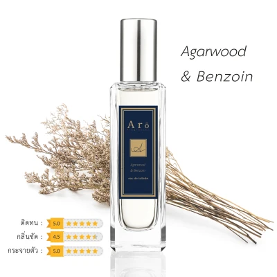 Aro Fragrances น้ำหอมกลิ่นไม้กฤษณากำยาน (Agarwood & Benzoin)