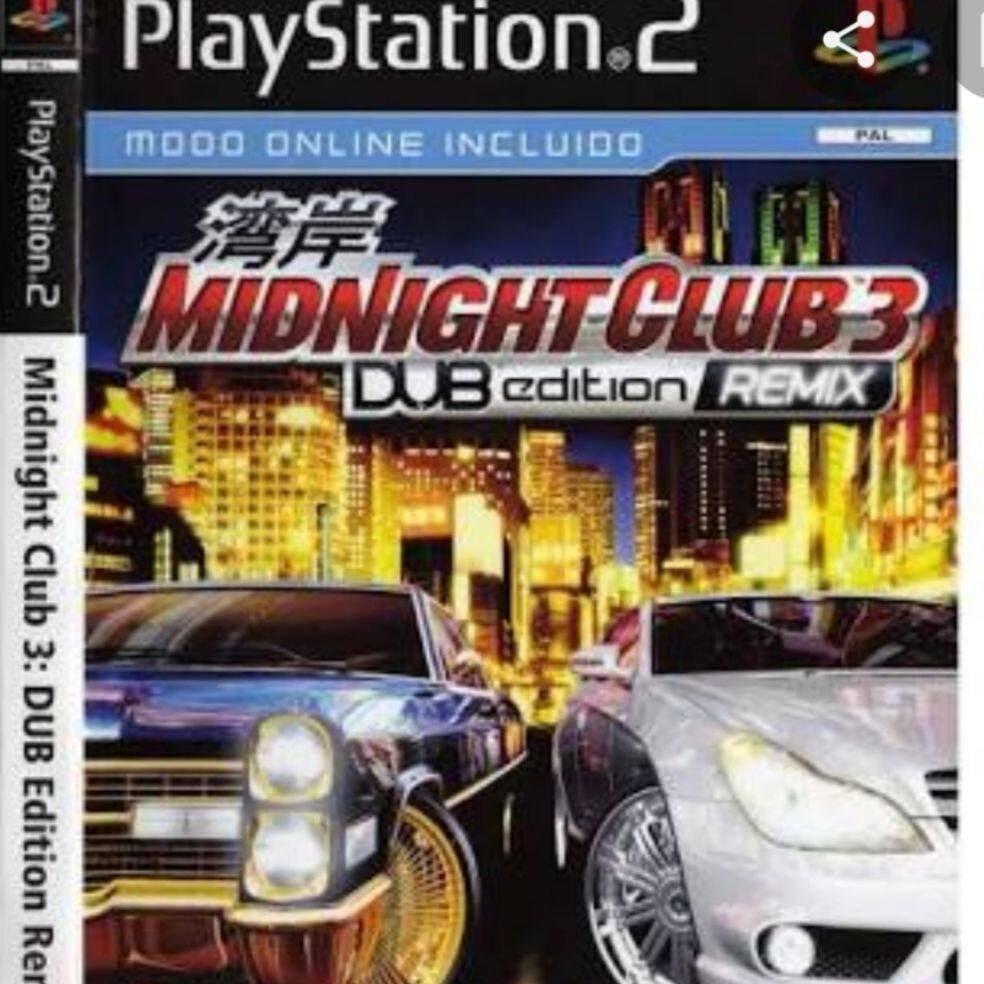 Mid Night club Playstation2