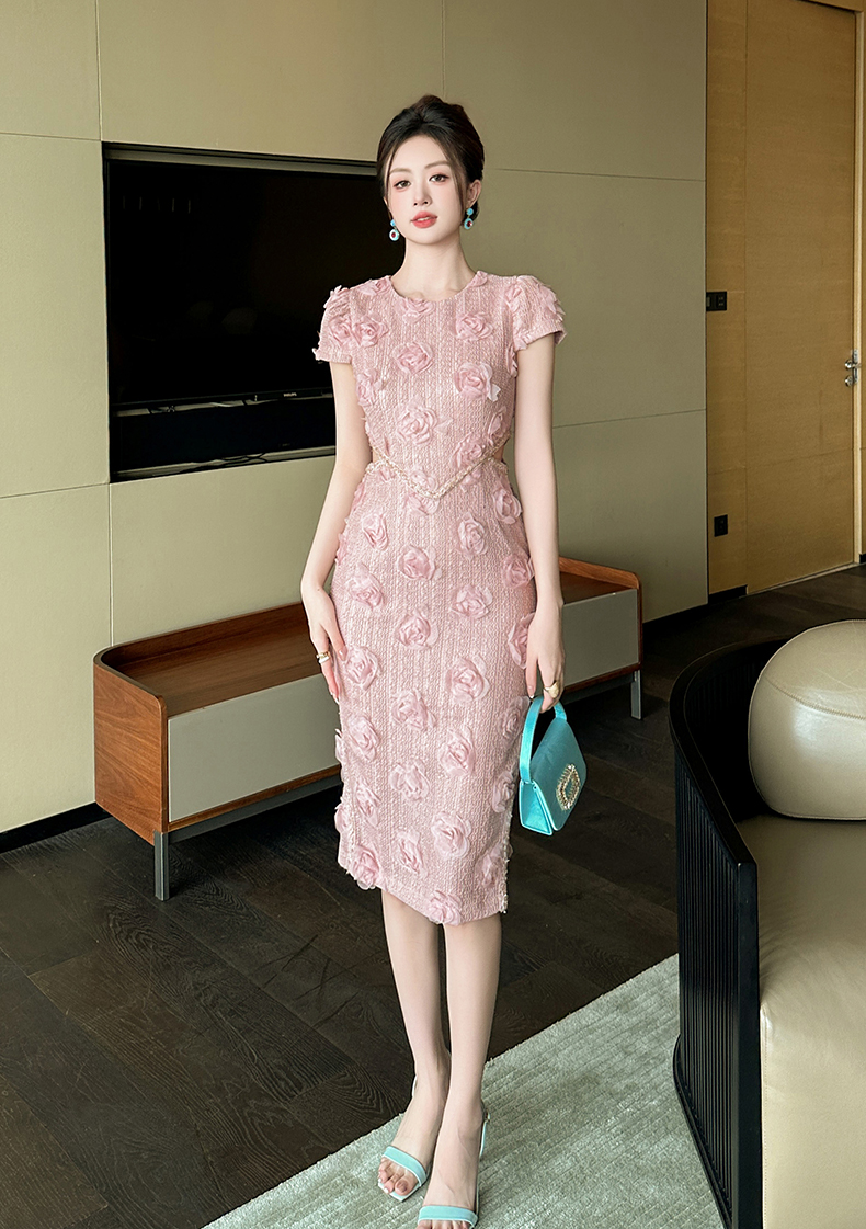 Happy Diva Women's Dresses, Pink Dresses, Mesh Dresses, Work Dresses, High-Class Dresses, Vintage Dresses, Event Dresses, Party Dresses, Evening Dresses 91251 ราคา 1,329 บาท*ส่งฟรี