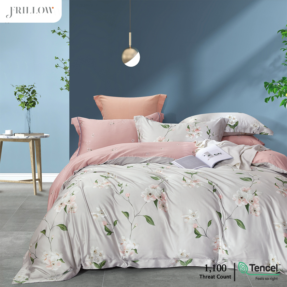 Frillow ชุดผ้าปูที่นอน TENCEL Collection - The Mystique ราคา 3,590 บาท*ส่งฟรี