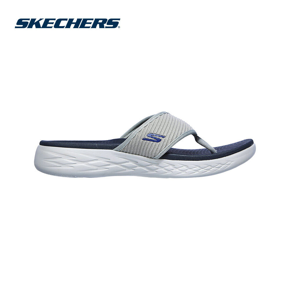 Skechers สเก็ตเชอร์ส รองเท้าแตะ ผู้ชาย On-The-GO600 Sandals Shoes - 55377-NVGY