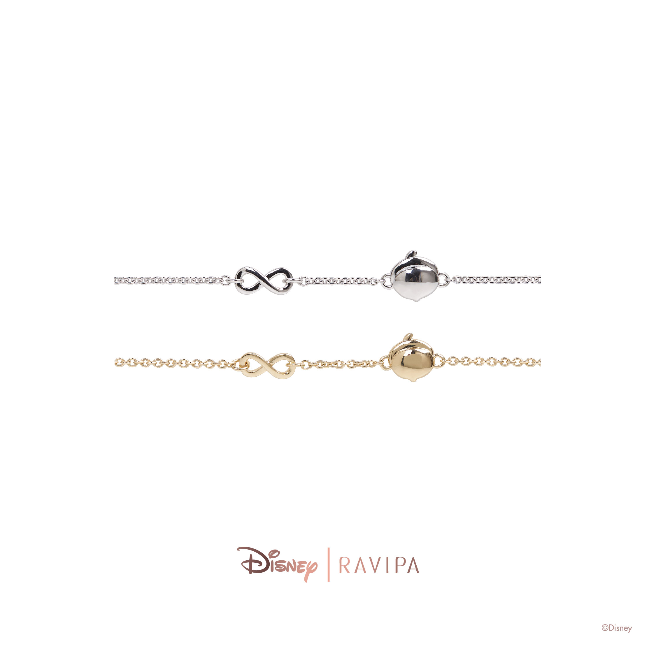 Ravipa | Disney Chip&Dale Infinity Chain Bracelet - สร้อยข้อมือ ราคา 2,790 บาท*ส่งฟรี