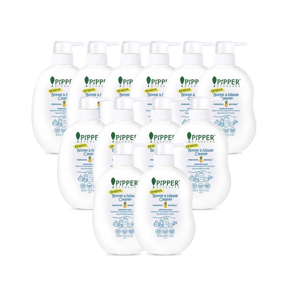 Bottle & Nipple Cleaner, Gentle Fresh Scent 500 ml : Bonz500(90910617) = 12 ราคา 2,940 บาท*ส่งฟรี