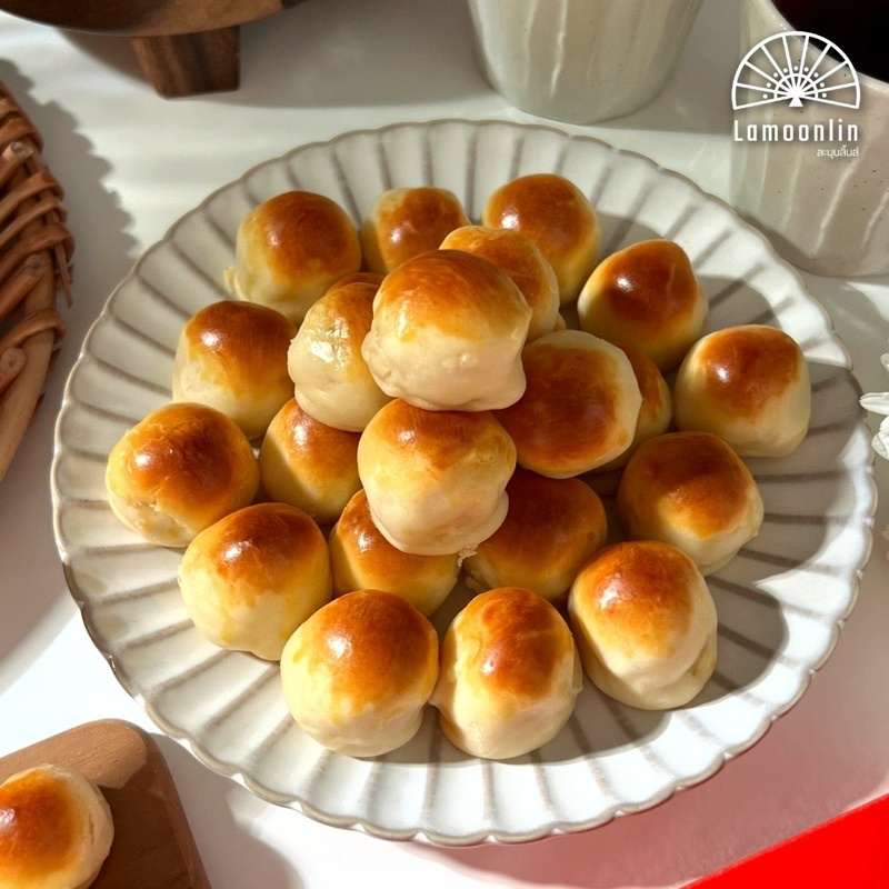 ขนมเปี๊ยะละมุนลิ้นส์ (นมสด/โอกิ/ลาวา) LAMOONLIN_TH ราคา 88 บาท*ส่งฟรี