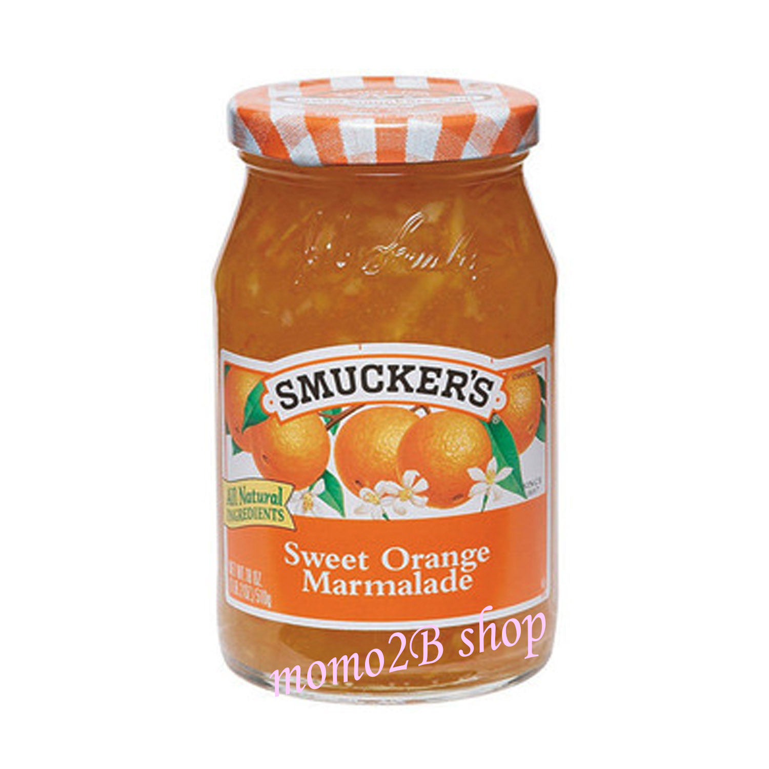 Smucker’s Jam สมักเกอร์ แยมผลไม้ รสส้ม ขนาด 340 กรัม (1 กระปุก)