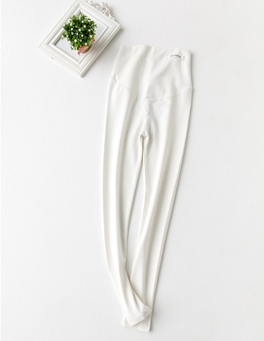 (M-XL) กางเกงคนท้อง เอวยางยืด ผ้านิ่มหนา เลคกิ้ง 3 สี สีดำ น้ำเงิน เทา # 4709