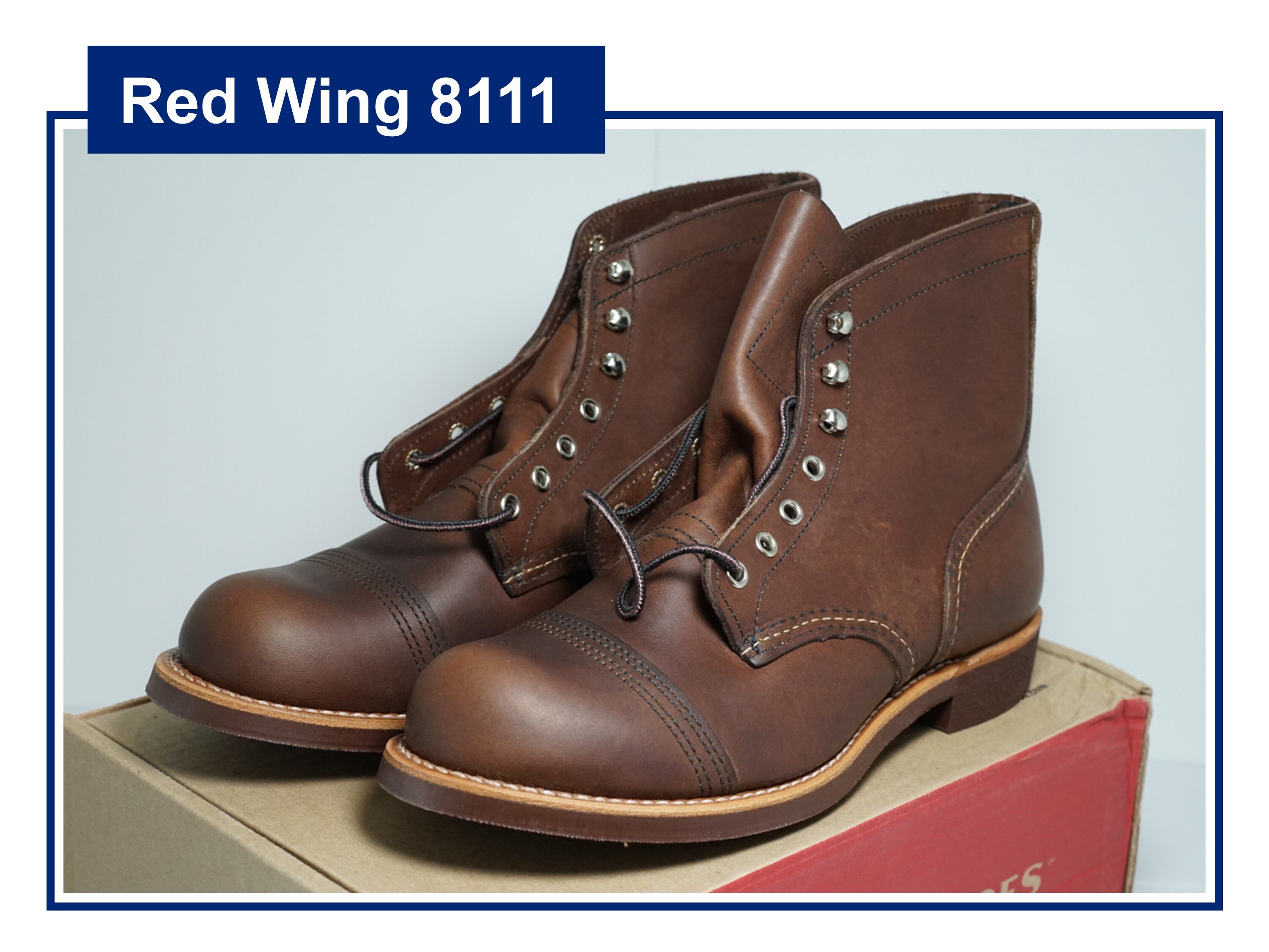 รองเท้าบู้ทเรดวิง Red Wing Iron Ranger 8111