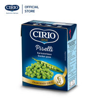 CIRIO PISELLI (GREEN PEAS) 360 g. ถั่วลันเตาในน้ำเกลือ บรรจุกล่อง ขนาด 380 กรัม