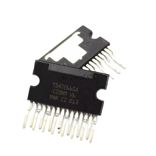 1 Pcs. TDA7266SA ZIP-15 TDA7266  ZIP-15 Dual 8W + 8W Bridge Audio Amplifier Circuit - TDA7266SA เสียงเครื่องขยายเสียงชิพเครื่องขยายเสียงICใหม่