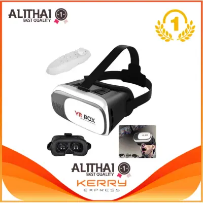 Alithai VR Box 2.0 VR Glasses Headset แว่น 3D สำหรับสมาร์ทโฟนทุกรุ่น (White) แถมฟรี Remote Joystick (3)