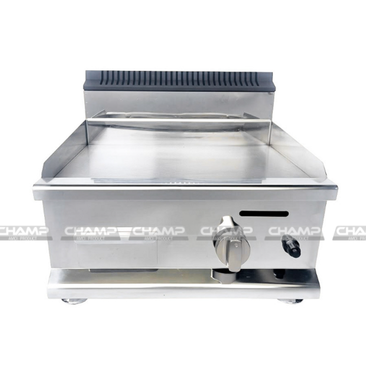 Champion Flat Top Steak Fryer for Professionals. | Stainless Steel Body, Beautiful Design. | Can Cook a Variety of Dishes Such as Yakisoba, Pad Thai, Hot Pan Dishes, Grilled Meat, Fried Eggs. | 1 Year Center Warranty ราคา 10,400 บาท*ส่งฟรี
