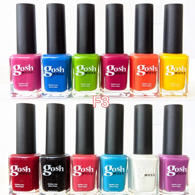 สีทาเล็บก๊อช (Gosh) 12 ml. (F3)