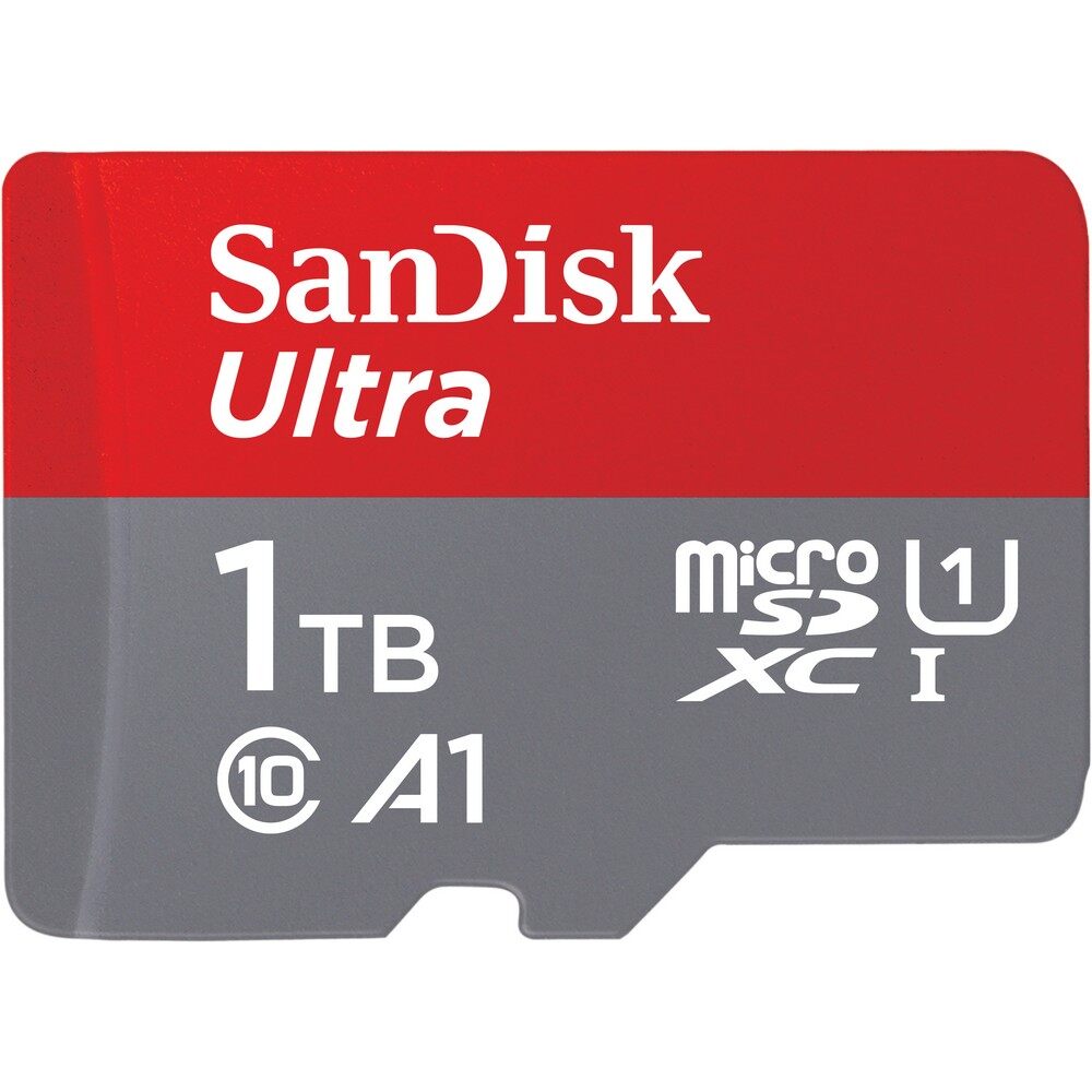 SanDisk Ultra microSDHC, SQUA4 1TB C10 A1,Speed 120MB - (SDSQUA4-1T00-GN6MN)