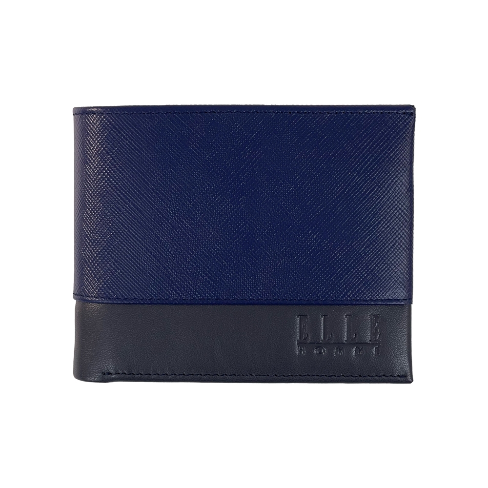 ELLE HOMME กระเป๋าสตางค์หนังวัวแท้ สไตล์ Business แบบพับสั้น H8W118 ราคา 1,190 บาท*ส่งฟรี